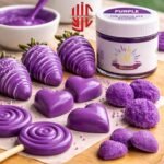 Millenium Purple Candy & Chocolate Powder Color 6 Gram - Image 2