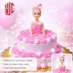 Plastic Cake Doll Topper 1 Piece