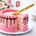 Acrylic Happy Birthday Golden Knife