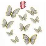 Butterfly Grey Paper Topper 12 Sticker Sheet - Image 2