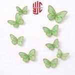Butterfly Green Paper Topper 12 Sticker Sheet - Image 2