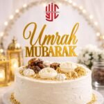 Acrylic Umrah Mubarak Tags English 5 Pcs Pack