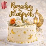 Ramadan Mubarak Acrylic Cake Topper
