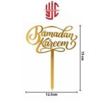 Ramadan Kareem Acrylic Cake Topper - Image 2