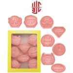 Comic Character Cookie Cutter 8 Pieces Stamp Set - Image 3