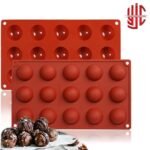 Silicon Semi Sphere Shape Mold 15 Cavities