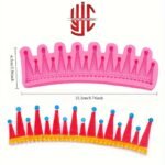 Silicon Royal Dotted Crown Chocolate Paste Mold - Image 2