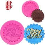 Silicon Happy Birthday Cupcake Topper Chocolate Paste Mold