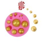 Silicon Different Size Pearls Mold 10 Cavities