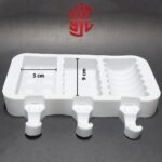 Silicon Ice Cream Mold Three Cavities Different Ice Cream - Image 3