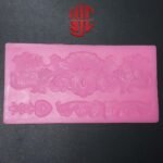 Silicon Heart Locket Chocolate Paste Mold - Image 3