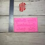 Silicon Best Wishes Paste Mold - Image 3