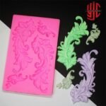 Silicon Baroque Royal Unique Lace Paste Mold 4 Cavities - Image 3