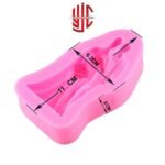 Silicon Bride & Groom Front Pose Paste Mold - Image 2