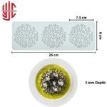 Silicon Pad 3D Hollow Tree Branches Shape 3 Cavity - Image 3
