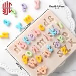 Silicon Small Alphabets Mold With & Symbol - Image 2