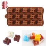 Silicon Square Knot 15 Cavity Mold - Image 2