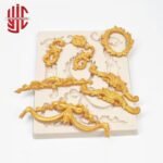 Baroque Scroll Fondant Mold 8 Cavity - Image 2
