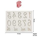 Silicon 0-9 Numbers Mold 14 Cavities - Image 3