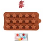 Silicon Stars Mold 15 Cavity