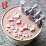 Plastic Plum Blossom Flower Shape Plungers 4 Pieces Set