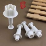 Plastic Plum Blossom Flower Shape Plungers 4 Pieces Set - Image 2