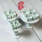 Hydrangea Flower Shape Plunger Three Pieces Set - Image 2