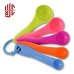 Curvy Stackable Measuring Spoon 5 Pieces Set Multi Color - Image 2