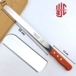 Stainless Steel Bread Knife Plain Surface - Image 3