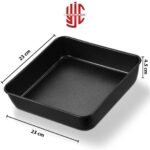 Square Pizza Pan Carbon Steel Non Stick 23cm - Image 3