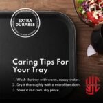 Imported Rectangle Anti Slip Matt Trays - Image 3